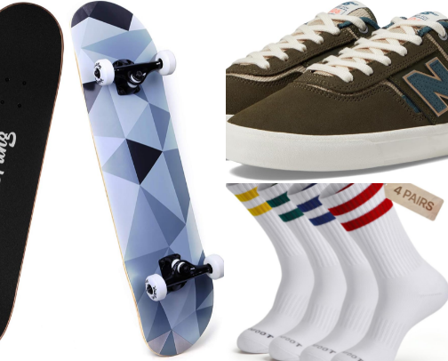 The Beginner Skater’s Blueprint: Gear, Safety, & Style cover photo collage