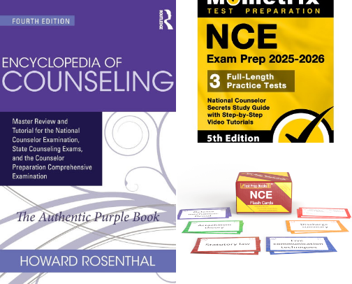 NCE & CPCE cover photo collage