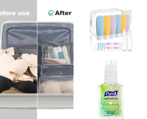 Travel stuff cover photo collage