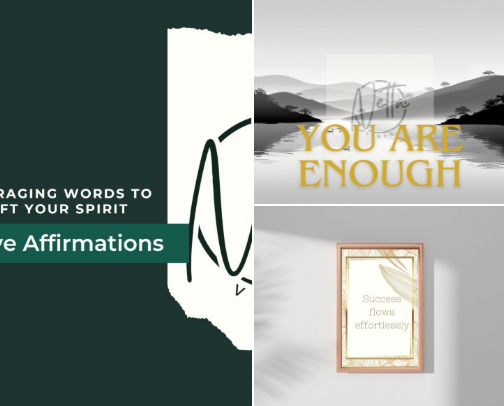 Affirmations Made Easy cover photo collage