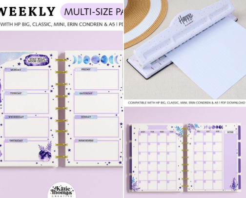 My Favourite Planner Accessories cover photo collage