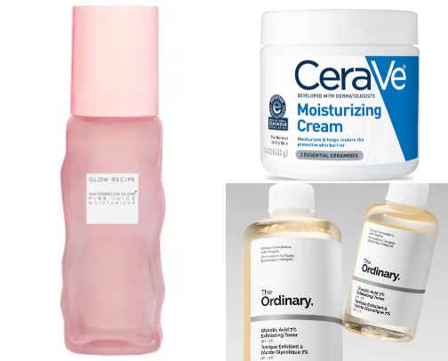 skin care 🫧☁️🤍 cover photo collage