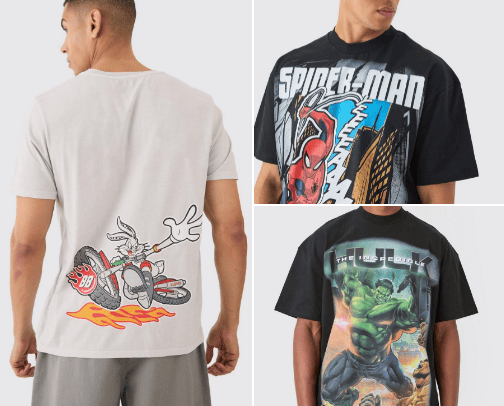 graphic tees cover photo collage