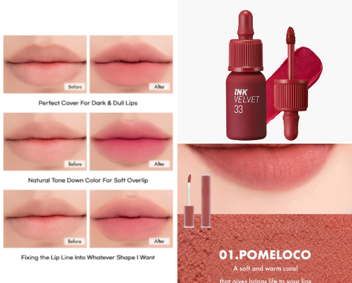 Top K-Beauty Lip Products cover photo collage