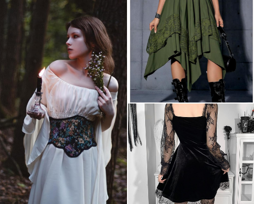 Dark Fairy Cottage Core Finds On a Budget 🖤✨ cover photo collage
