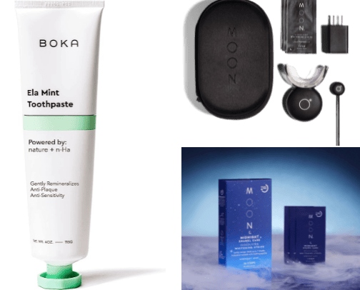 Oral care 🤍✨🦷🪥 cover photo collage