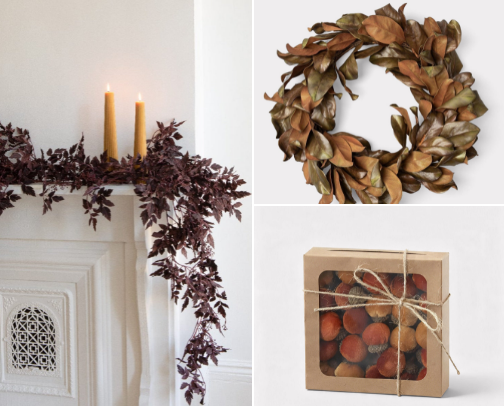 Fall Stems - Floral & Leaves cover photo collage