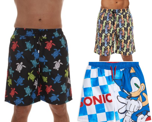 Men & Boys Swim Trunks for Summer #targetpartner cover photo collage