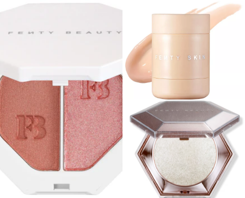 Fenty Beauty by Rihanna | Gloss look cover photo collage