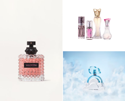 My fav perfumes🤍 cover photo collage