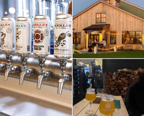 Best Breweries in New England cover photo collage