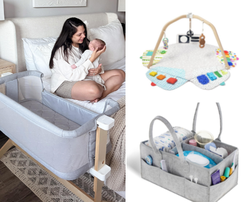 First time moms must haves! cover photo collage
