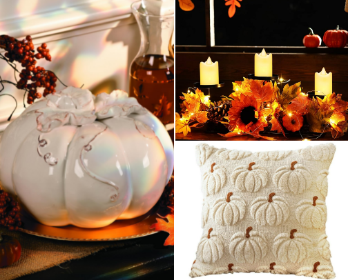 Fall vibes: candles, comfort & cozy spaces cover photo collage
