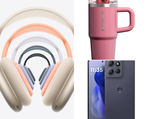 Electronics cover photo collage