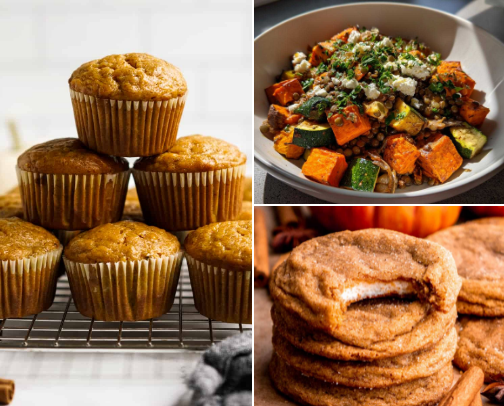 A List of Fall Inspired Recipes 🍂 cover photo collage