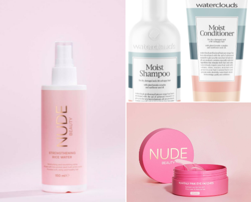 Everyday Beauty Essentials for Healthy Skin and Hair cover photo collage