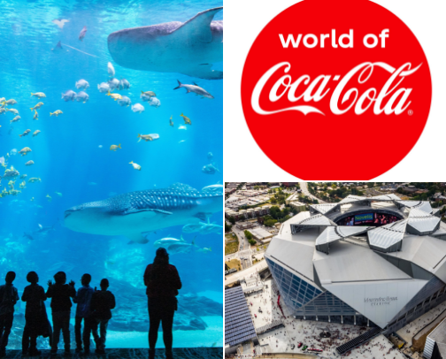 Atlanta Trip ✨ cover photo collage