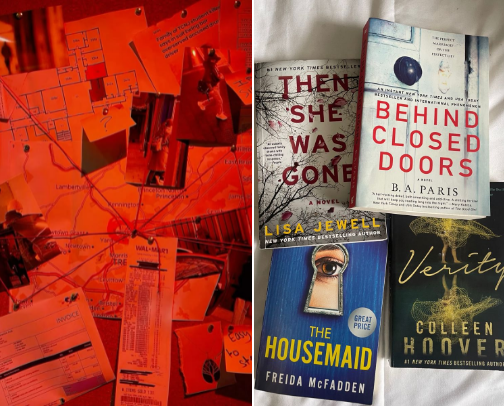 The Best Thriller Books On My Bookshelf cover photo collage