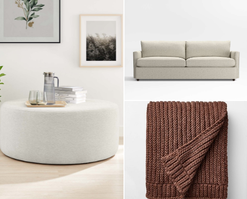Studio McGee Inspired Living Room cover photo collage