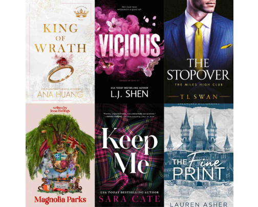 Kisses & Contracts: Billionaires Romance Book Recs cover photo collage