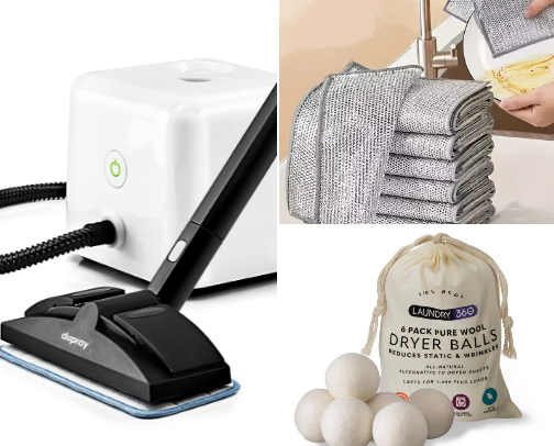 Must Have Cleaning Tools cover photo collage