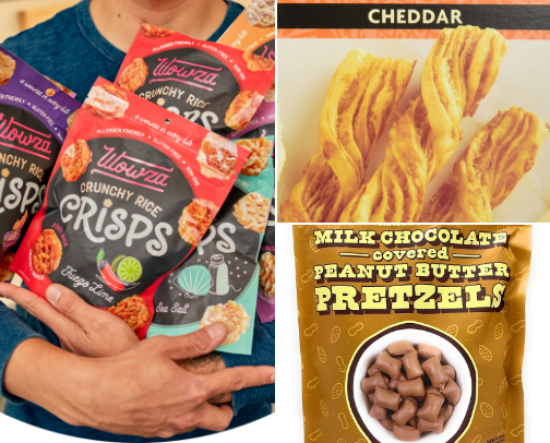 My favorite snacks snacks cover photo collage