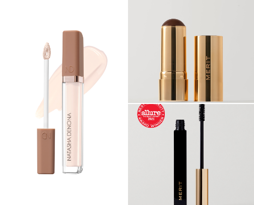 5 min makeup routine cover photo collage