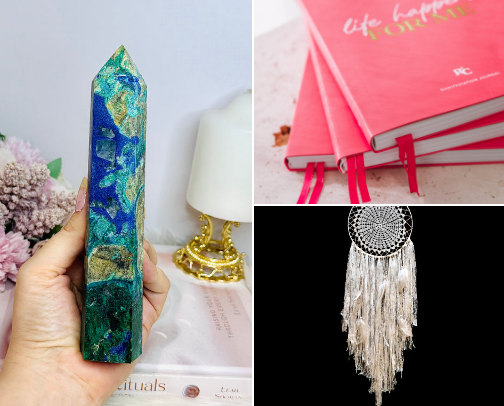Witchy things cover photo collage