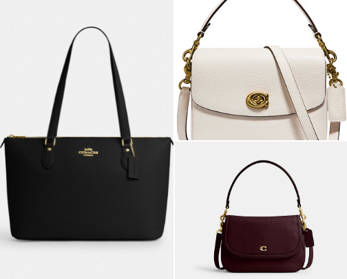 My favorite Coach bags for any occasion👜 cover photo collage