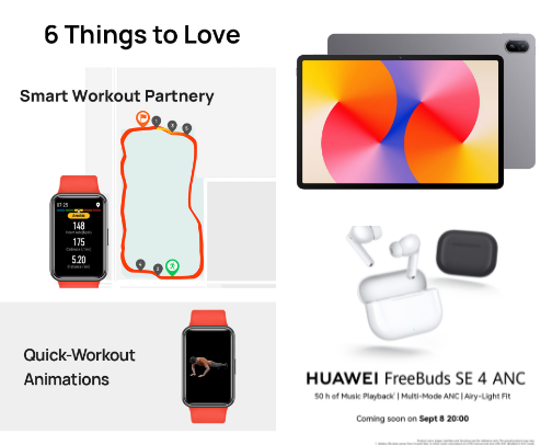 Huawei Gadgets that I rec cover photo collage