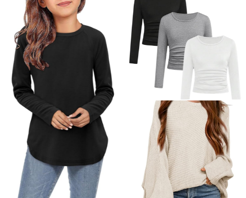 Girls Capsule Winter Wardrobe cover photo collage