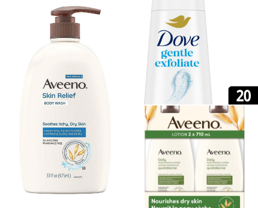 Body Care for Eczema-Prone & Sensitive Skin cover photo collage
