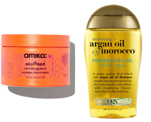 Hair care cover photo collage