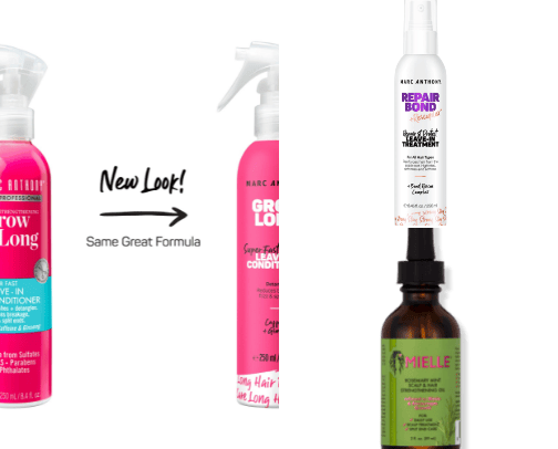 Hair care cover photo collage