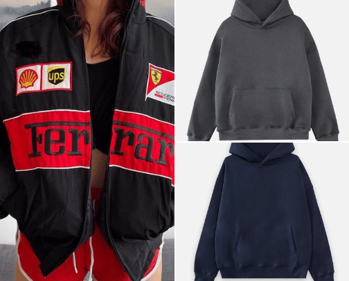 hoodies and sweatshirts cover photo collage