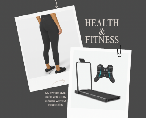 Health & Fitness cover photo collage