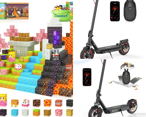 TOYS for the whole family cover photo collage
