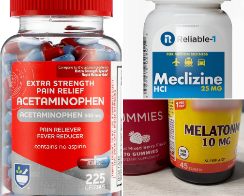 Medicine for any trip cover photo collage