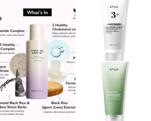 Skincare Products I Love cover photo collage