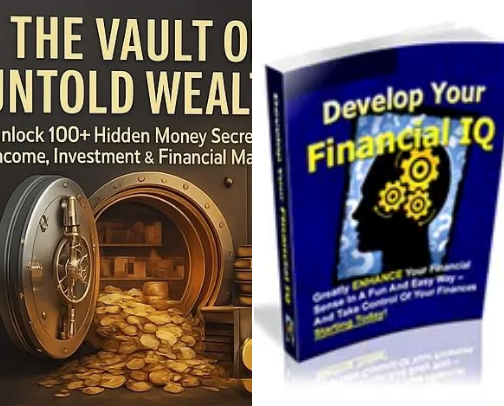 Harness Your Financial Power cover photo collage