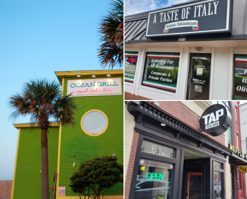 Wilmington/Carolina Beach faves cover photo collage