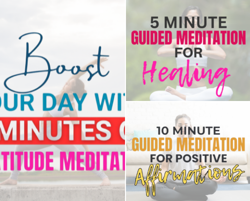 Mindful Meditation Practices cover photo collage