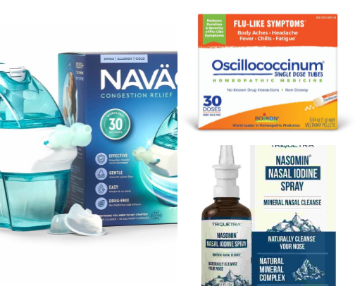 Natural sick day essentials cover photo collage