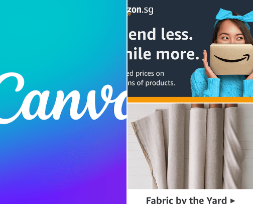 Websites & Apps & Tech cover photo collage
