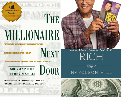 Books That Changed My Mindset cover photo collage