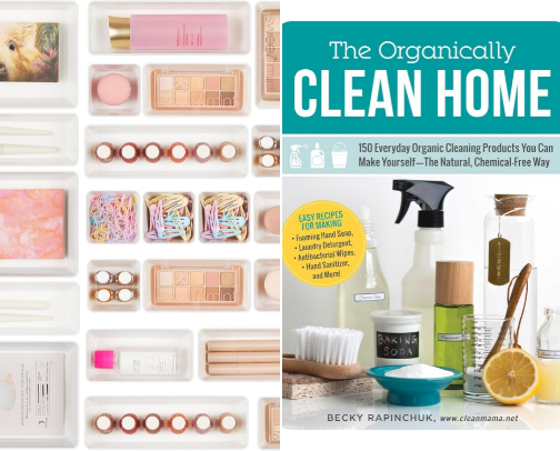 Eco-Friendly Cleaning & Home Organization Essentials cover photo collage