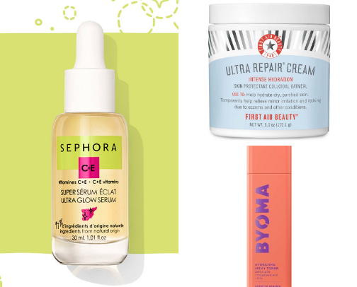 My Tried & True Skincare cover photo collage