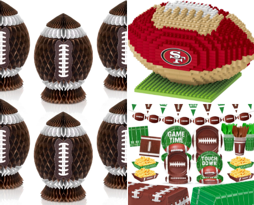 Go Team! Go! 
Super Bowl Decor cover photo collage