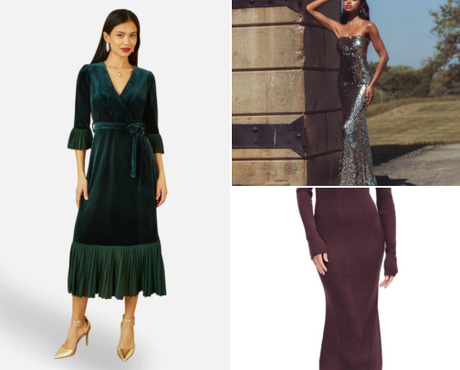 Holiday Dresses cover photo collage