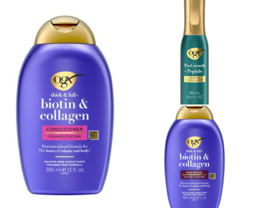 Affordable Hair Care that creates Healthy, Thicker, Fuller Hair. cover photo collage